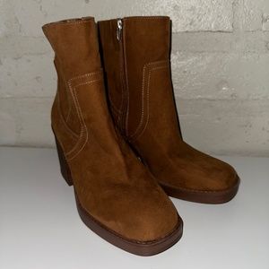 Brand new heeled booties